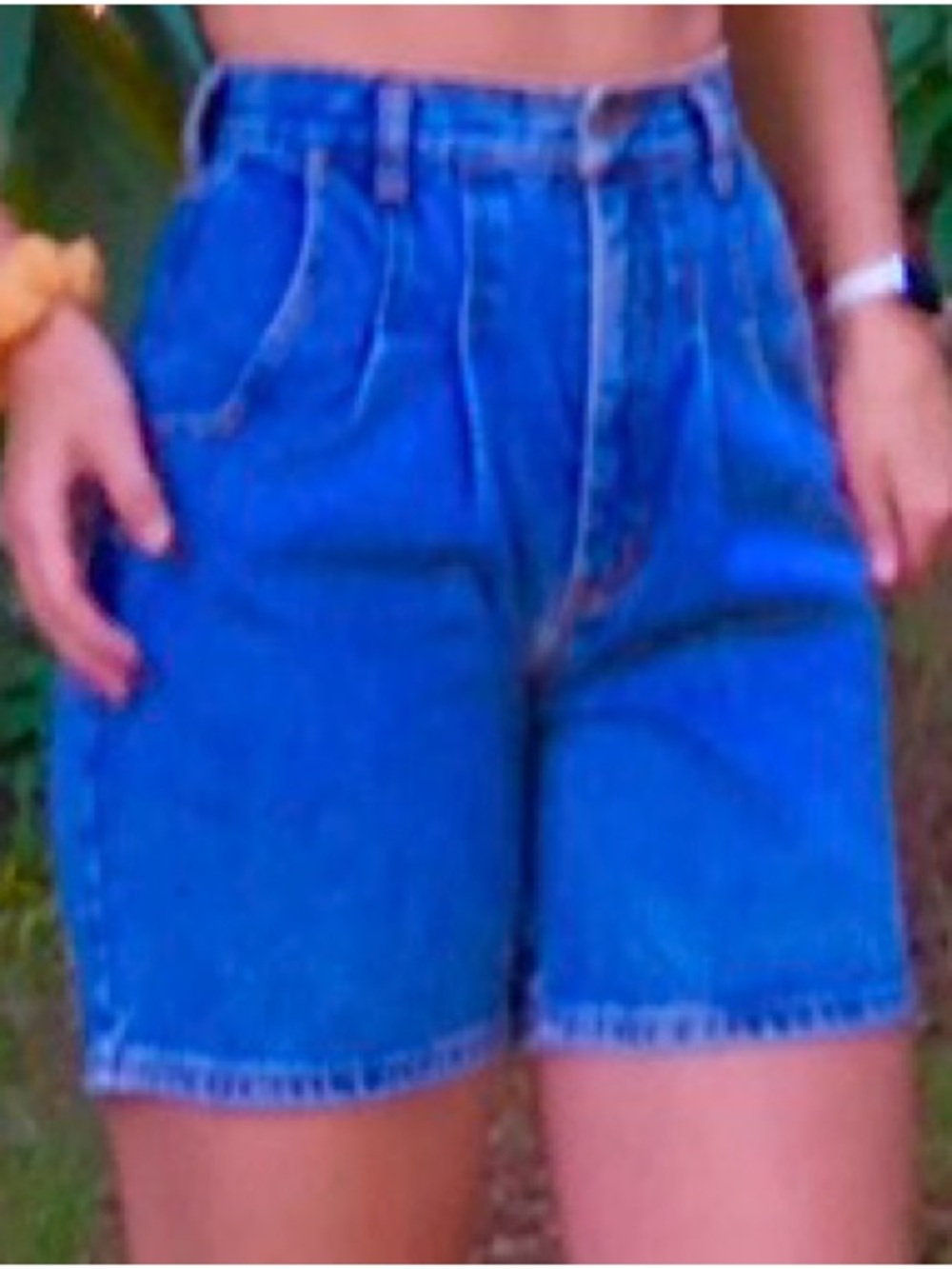 90s Lawman denim shorts - Picture 2 of 4